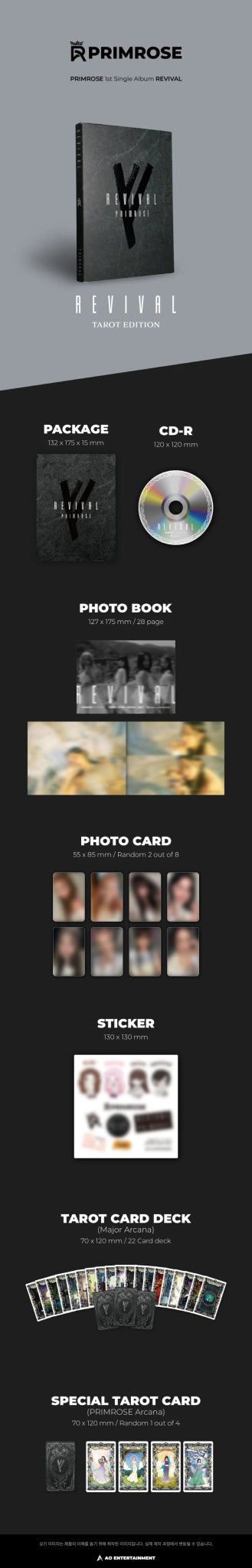 Primrose 1st Single Album Revival – album ( / / ) | HobiEgo