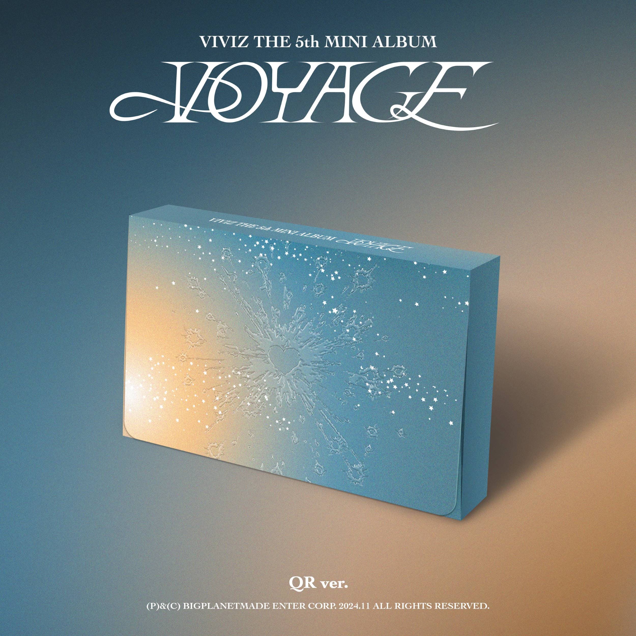 PRE-ORDER VIVIZ 5th Mini Album VOYAGE (QR Version)