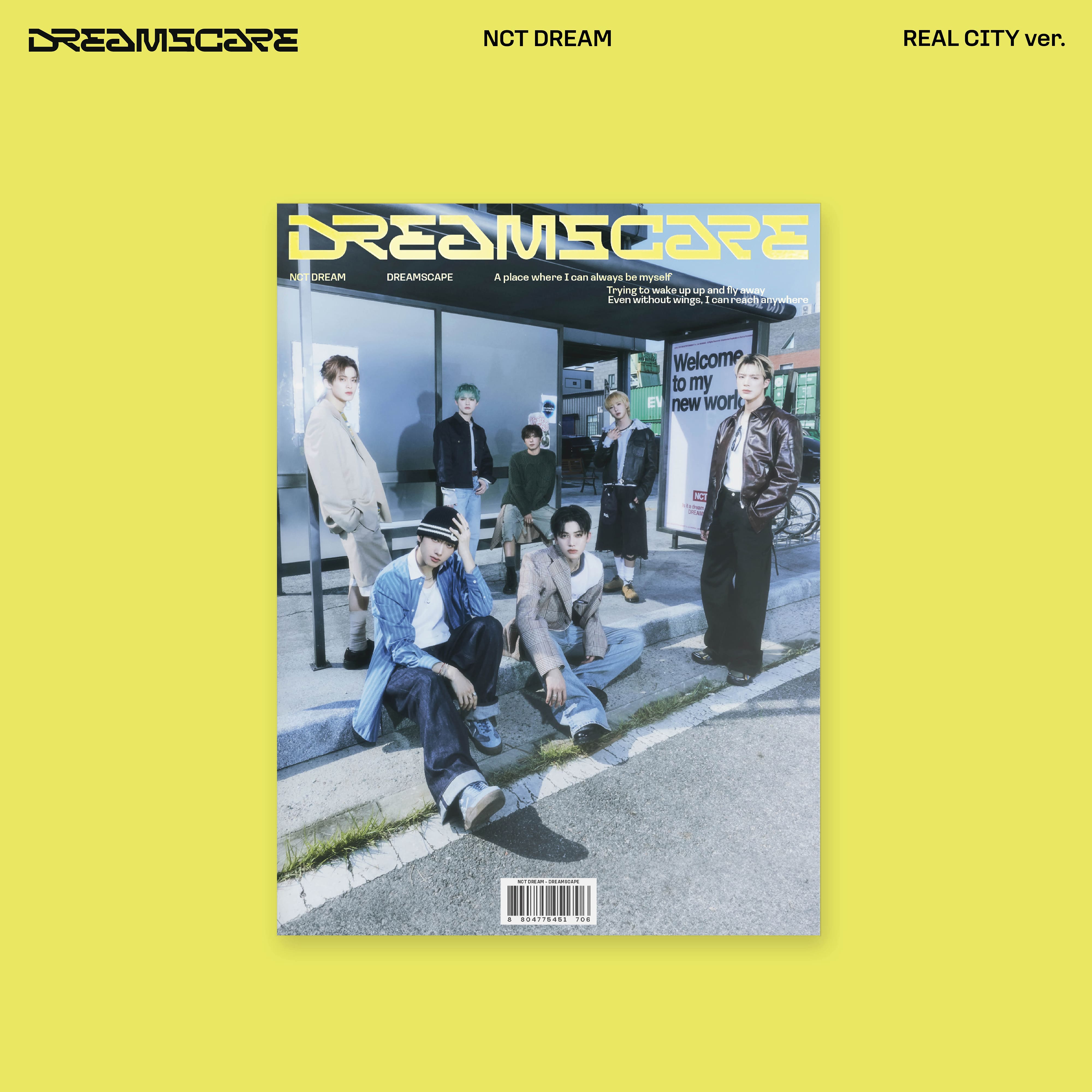 PRE-ORDER NCT DREAM 4th Album DREAMSCAPE (REAL CITY Version)