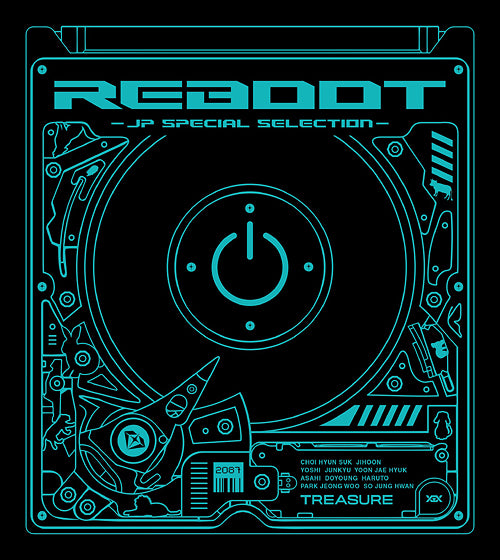 TREASURE JAPAN 3rd Mini Album REBOOT Special Selection CD and Blu-Ray