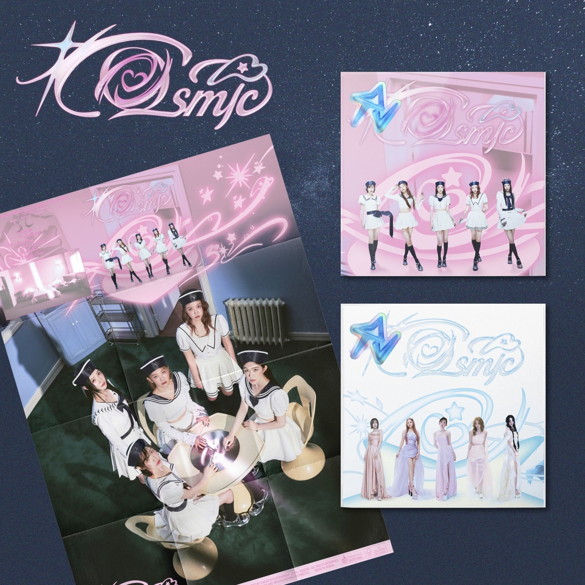 Red Velvet 7th Mini Album Cosmic (Poster Version) – album (Hotel (PINK) / / ) | HobiEgo
