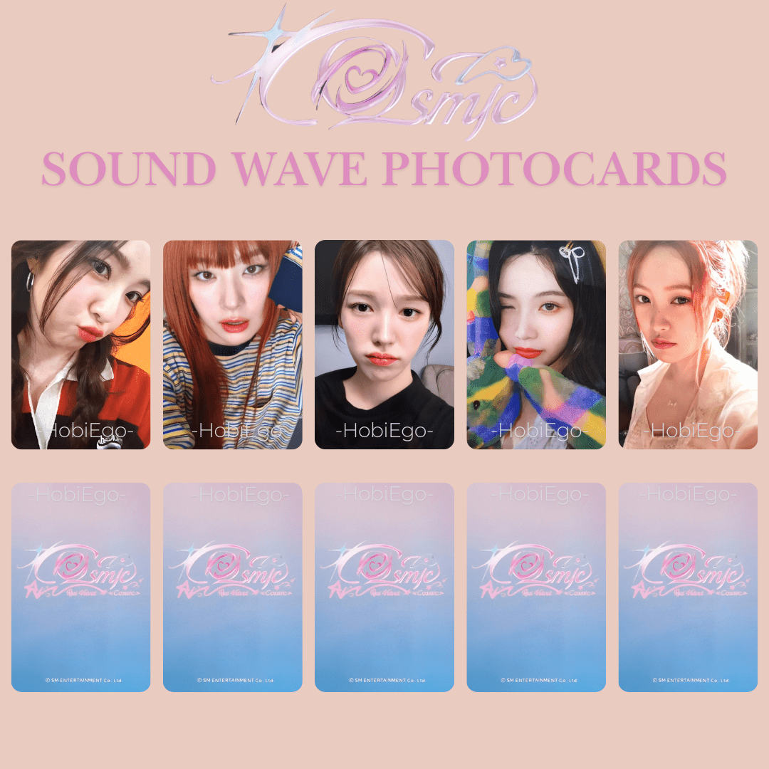 Red Velvet 7th Mini Album Cosmic Sound Wave Photocards – Photocards (Irene / / ) | HobiEgo