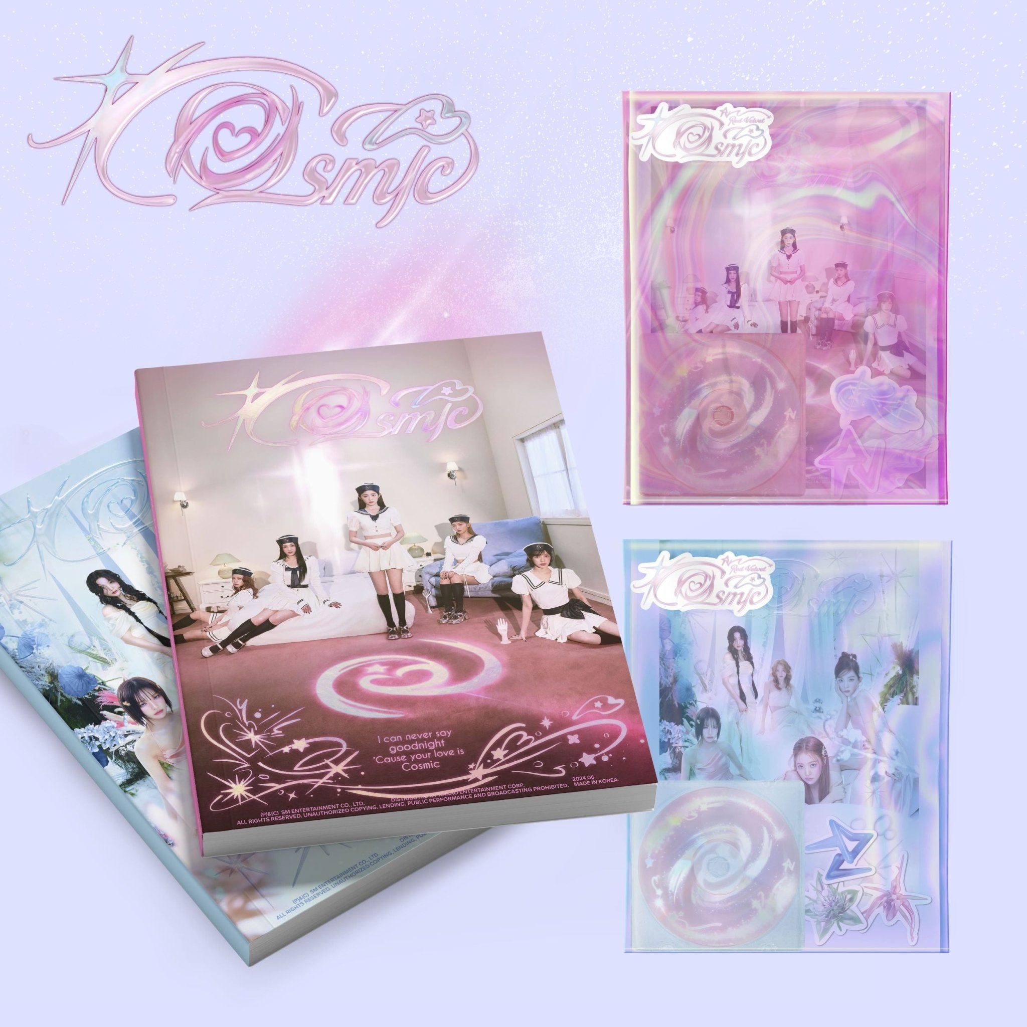 Red Velvet 7th Mini Album Cosmic – album (Hotel (PINK) / / ) | HobiEgo