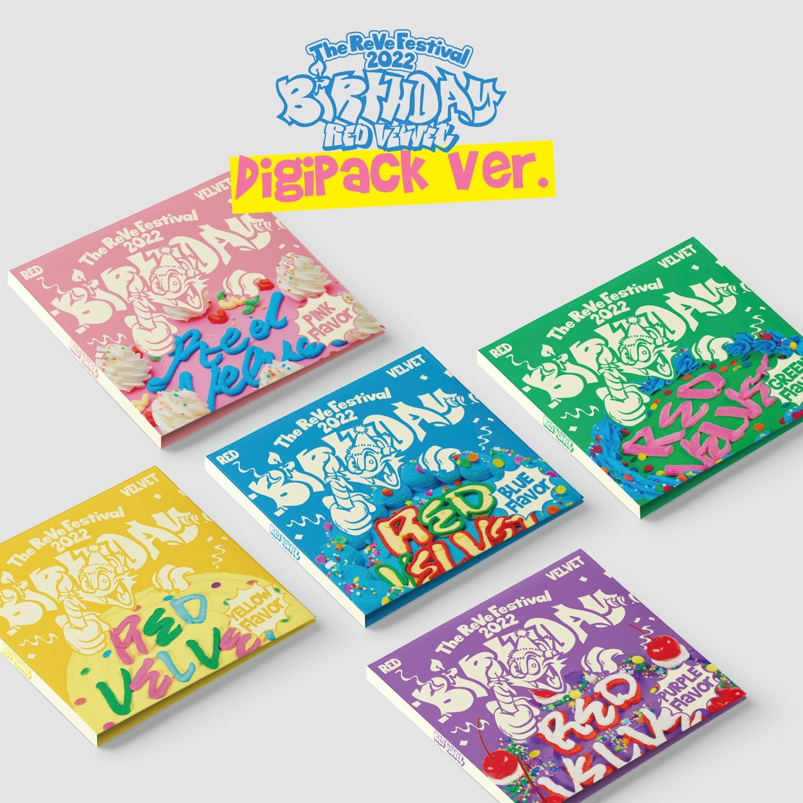 Red Velvet EP The ReVe Festival 2022 - Birthday (Digipack Version) – album (Irene (PINK) / / ) | HobiEgo