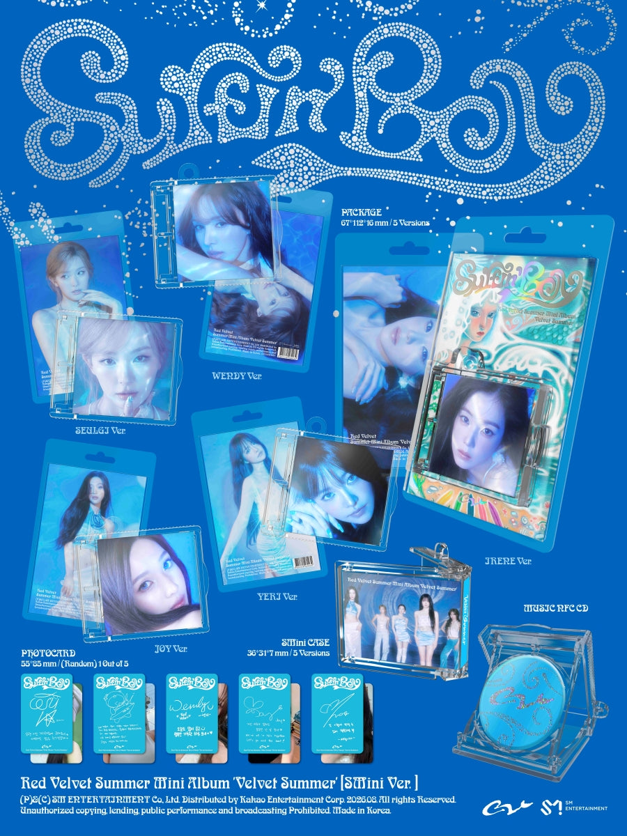 Red Velvet Summer Mini Album Velvet Summer (SMini Version) Random