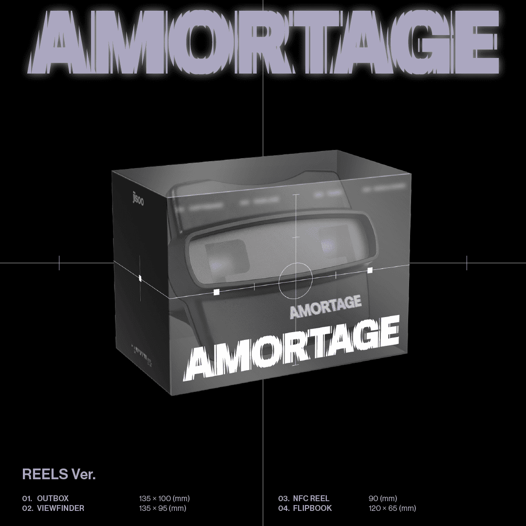 PRE-ORDER JISOO Mini Album AMORTAGE (REELS Version)