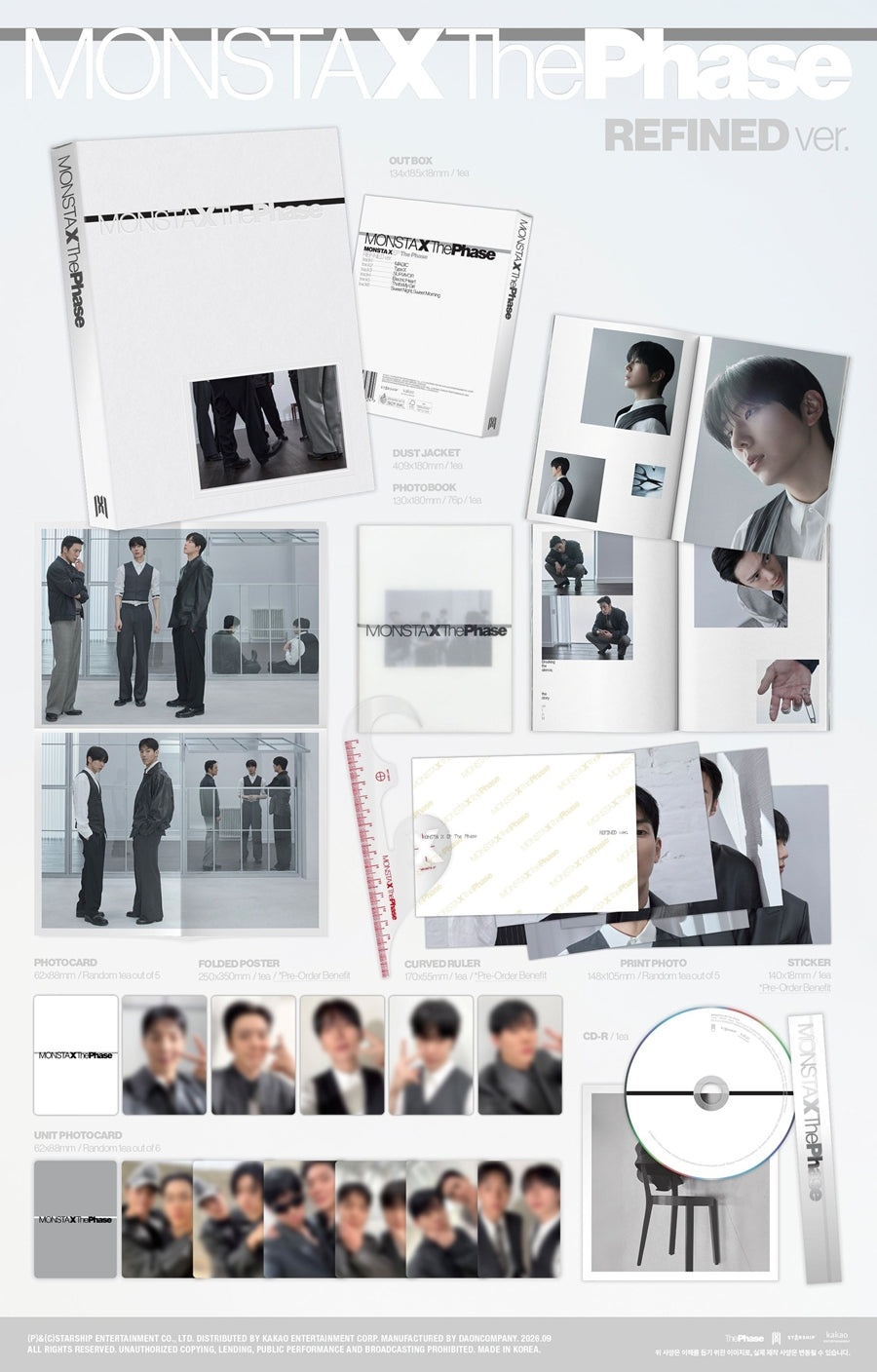 MONSTA X EP Album The Phase