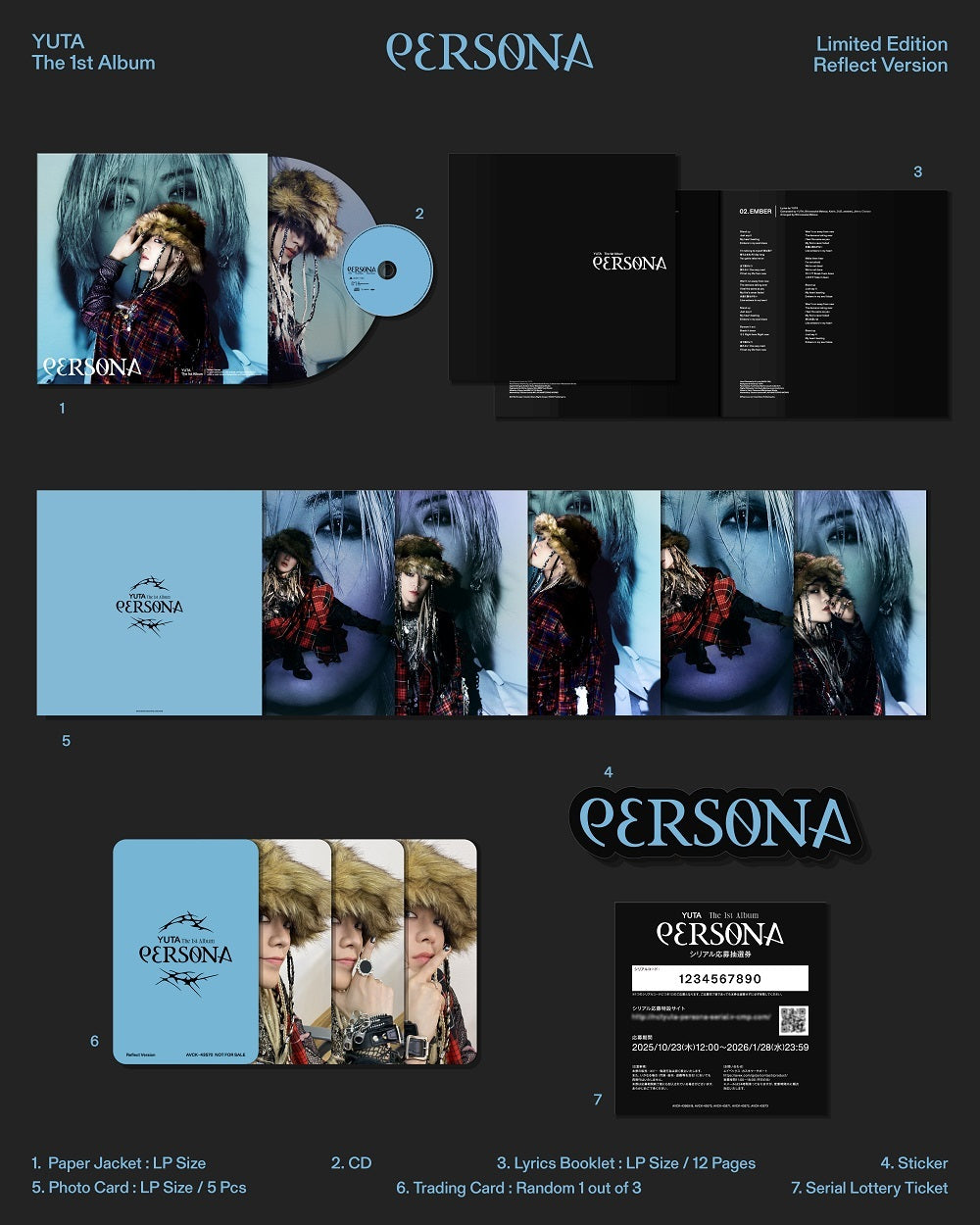 PRE-ORDER Yuta Persona (Reflect Version)