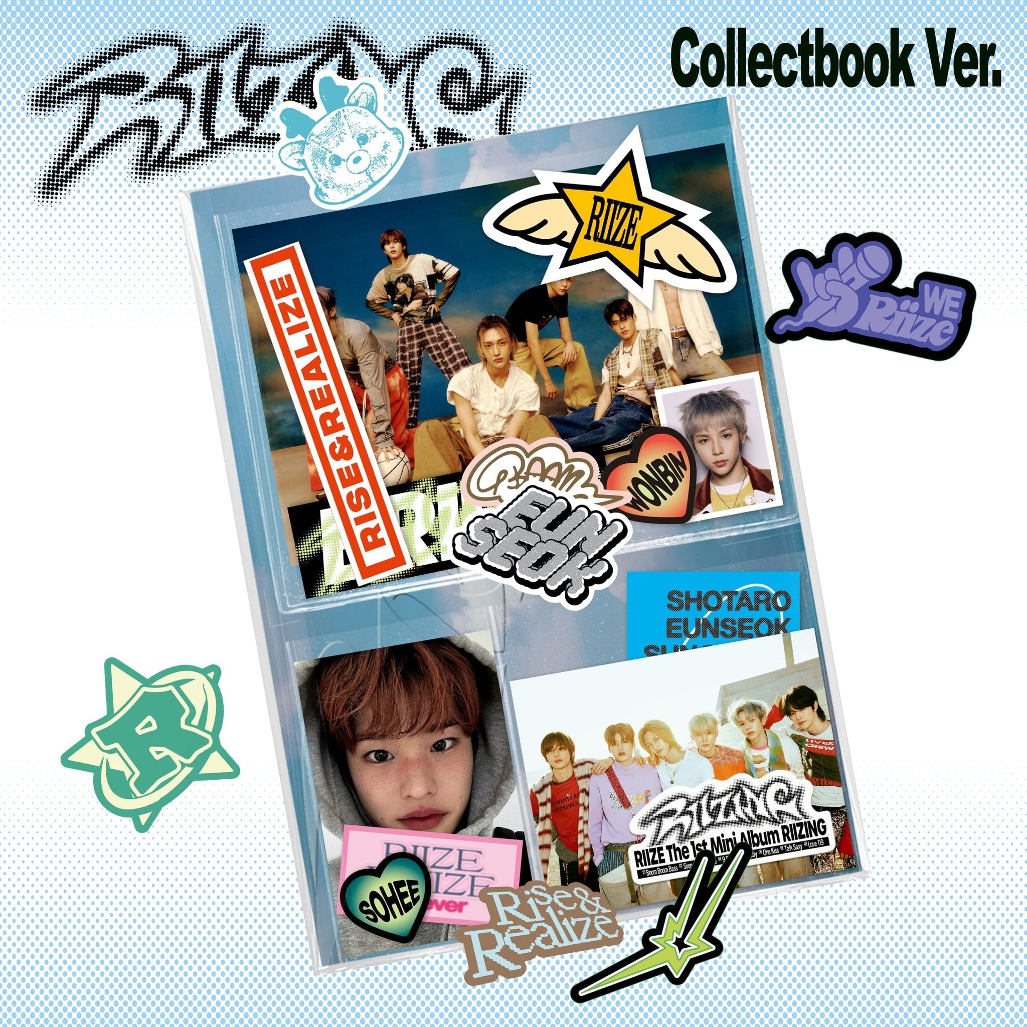 RIIZE 1st Mini Album RIIZING (Collect Book Version) – album ( / / ) | HobiEgo