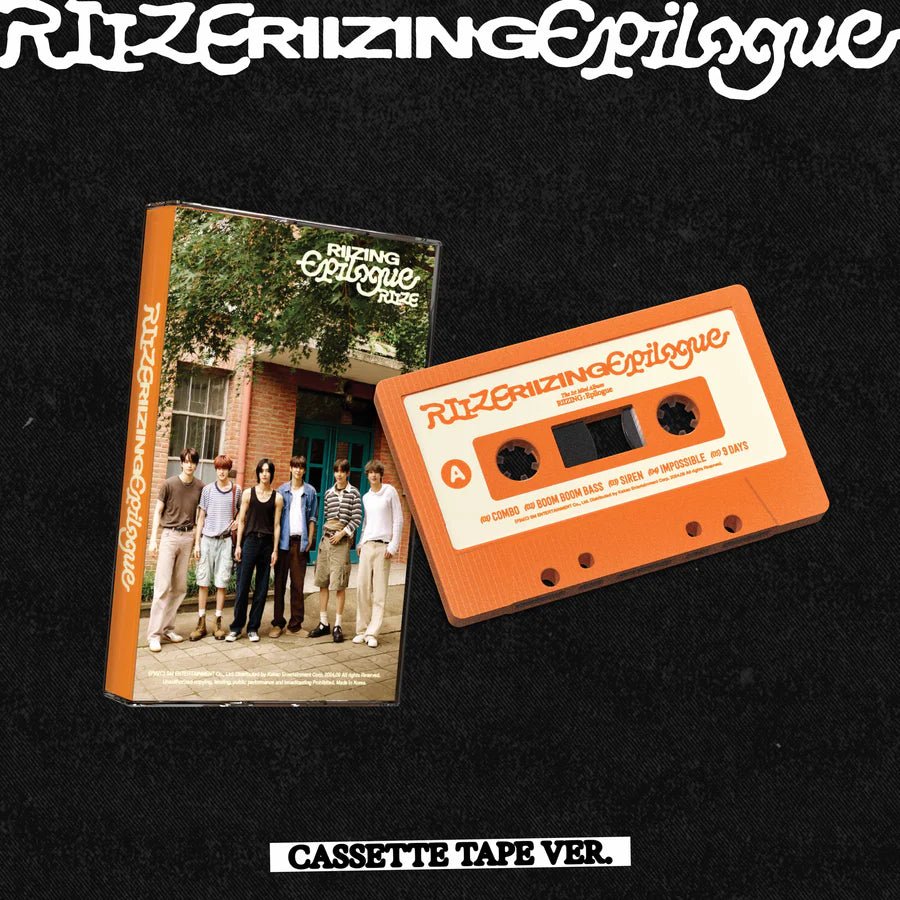 RIIZE 1st Mini Album RIIZING : Epilogue (Cassette Tape Version) – album ( / / ) | HobiEgo