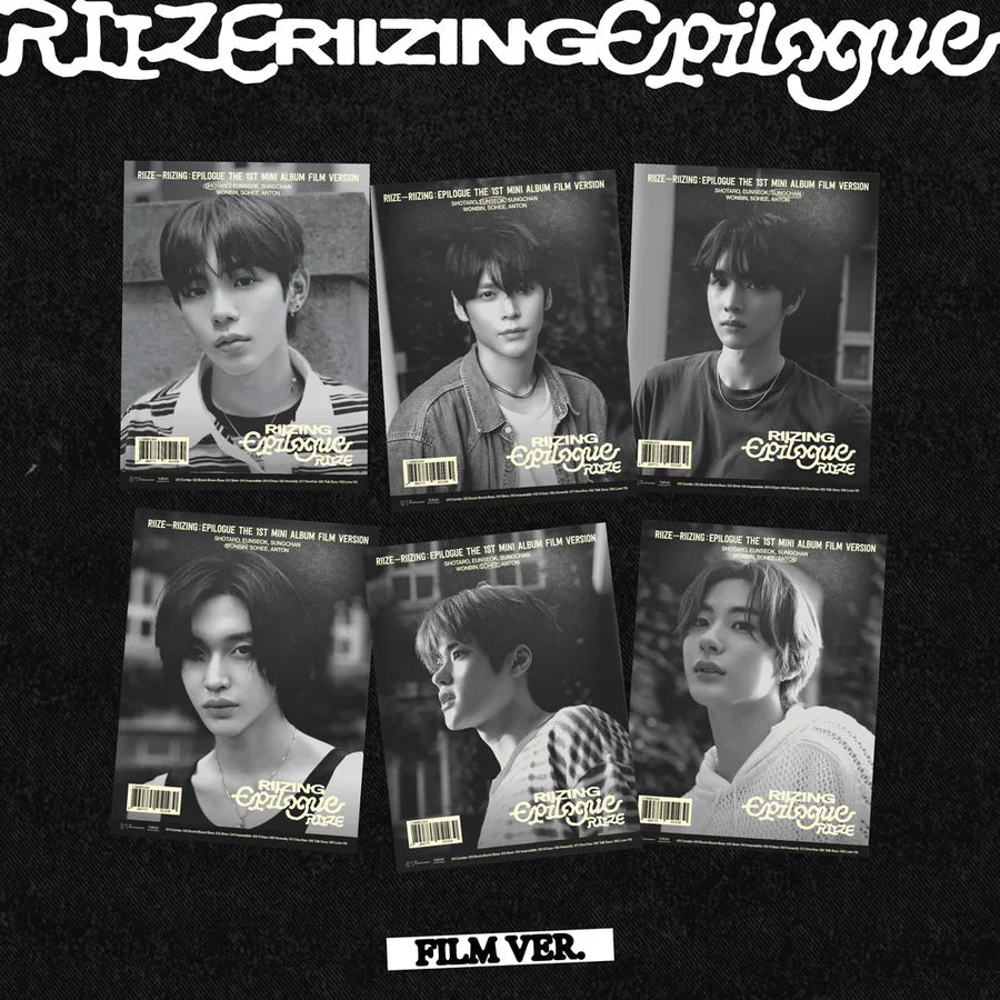 RIIZE 1st Mini Album RIIZING : Epilogue (FILM Version) – album (Shotaro / / ) | HobiEgo