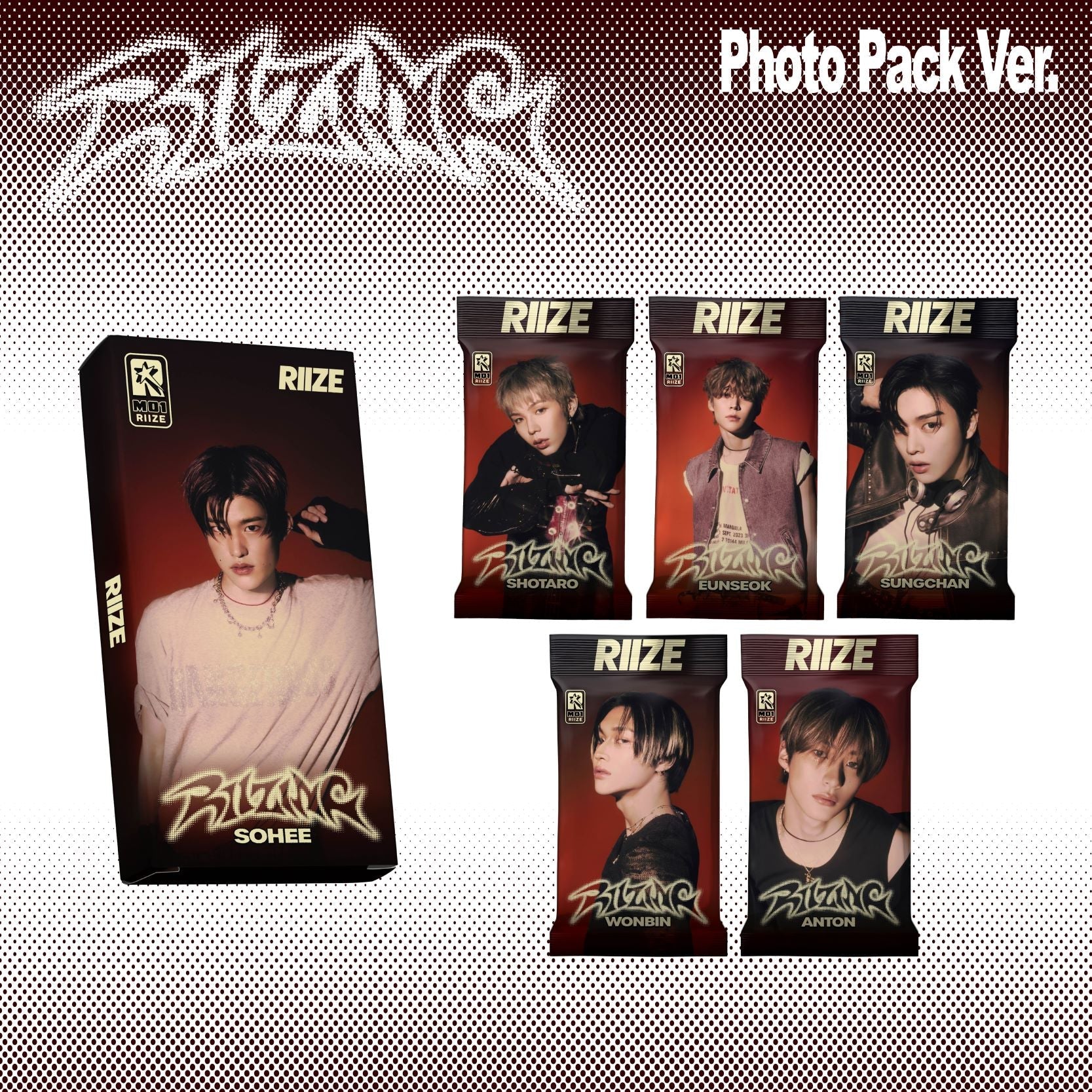 RIIZE 1st Mini Album RIIZING (Photo Pack Version) – album (Shotaro / / ) | HobiEgo