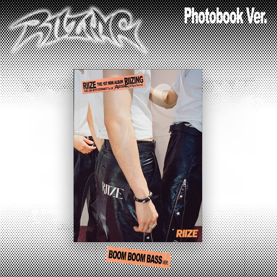 RIIZE 1st Mini Album RIIZING (Photobook Version) – Photo Book (BOOM BOOM BASS (ORANGE) / / ) | HobiEgo