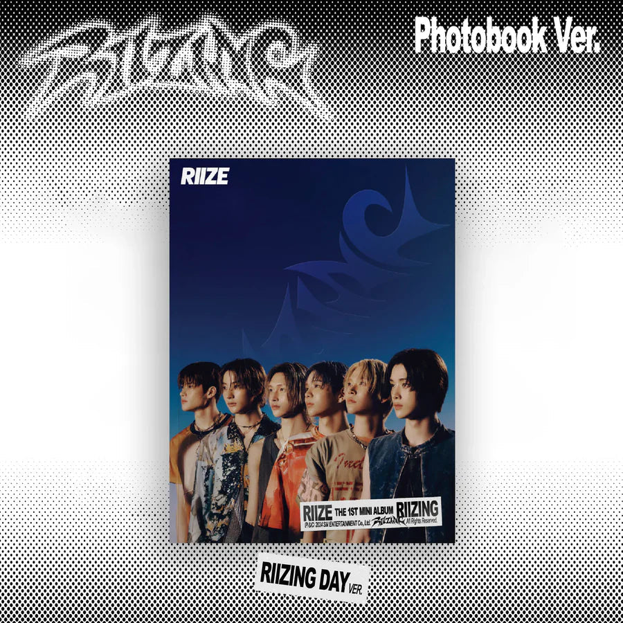 RIIZE 1st Mini Album RIIZING (Photobook Version) – Photo Book (RIIZING (WHITE) / / ) | HobiEgo