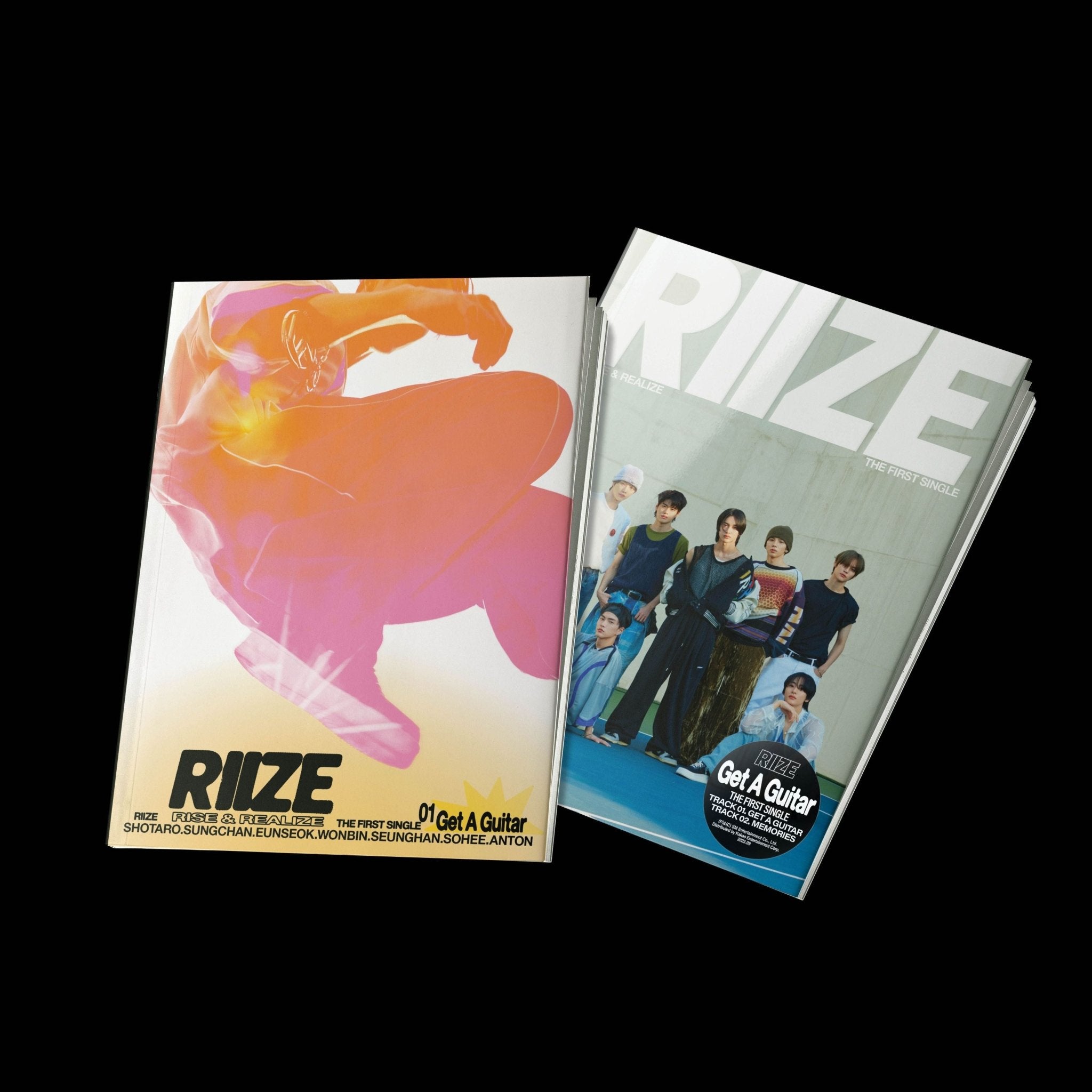 RIIZE 1st Single Album Get A Guitar – album (Rise / / ) | HobiEgo