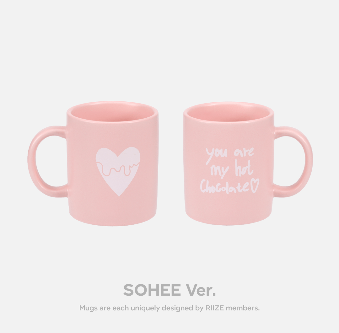 RIIZE Valentine's DAYZE Mug Set – (Sohee / / ) | HobiEgo