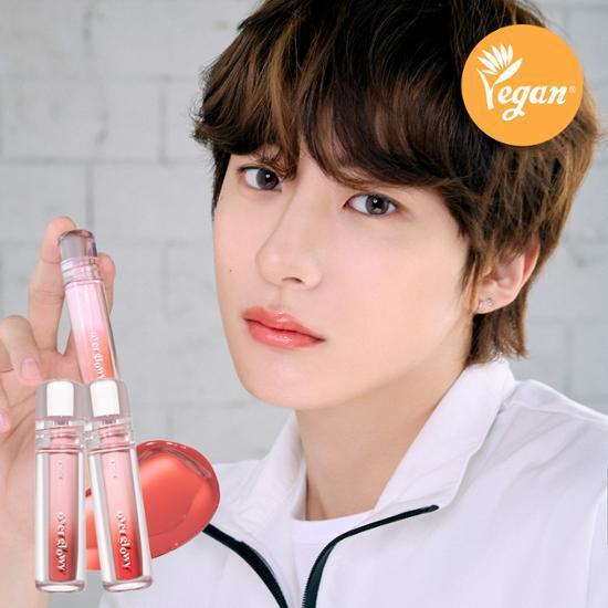 RIIZE's Pick ETUDE Over Glowy Tint 3g – (02 Peach Forest Of Healing (Anton) / / ) | HobiEgo