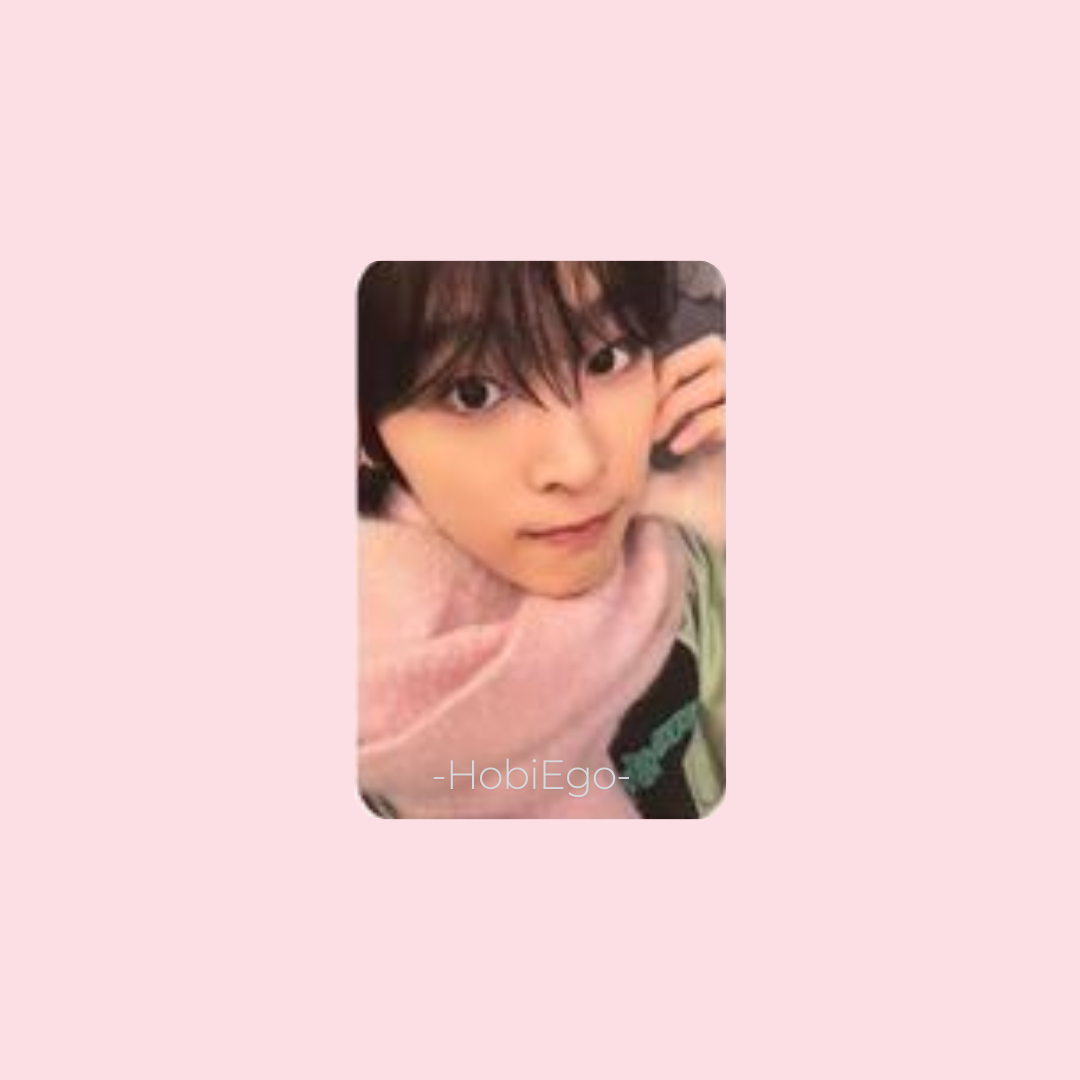 NCT WISH 2024 Pink Christmas Photocards