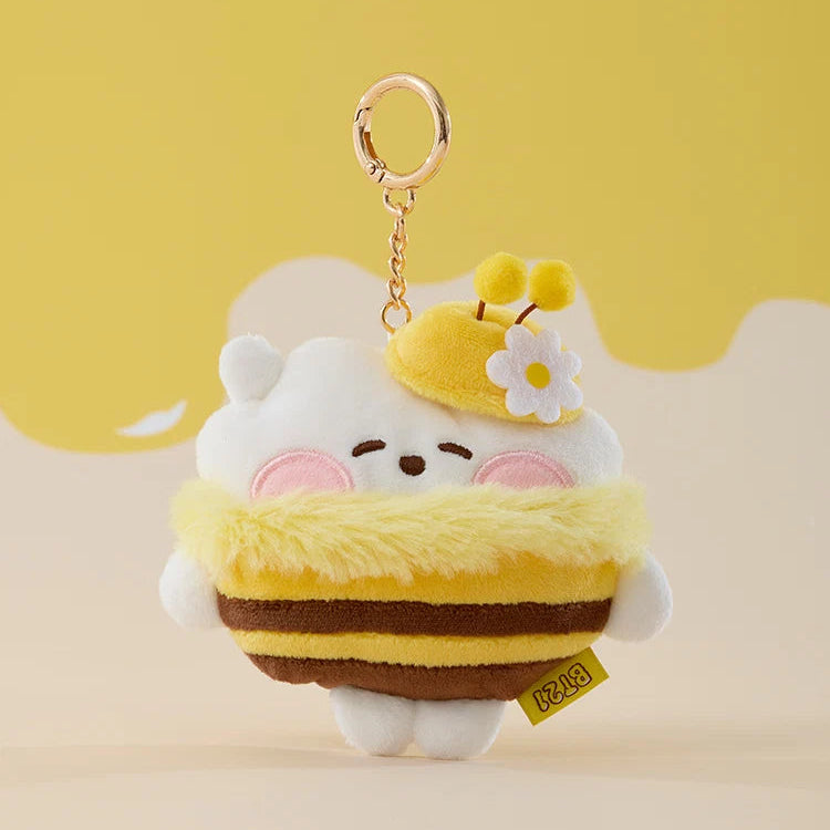 BT21 Minini Honeybee Doll Tape Measure Keyring