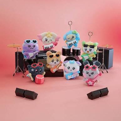 PRE-ORDER ATEEZ MIGHTEEZ Rock The Stage ROCKSTAR Plush Keyring
