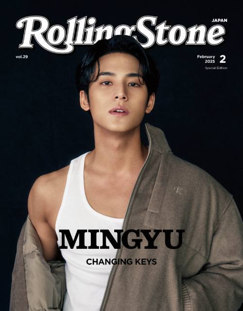 Rolling Stone Japan Vol.29 February 2025 Extra Issue Cover: Mingyu – magazines ( / / ) | HobiEgo