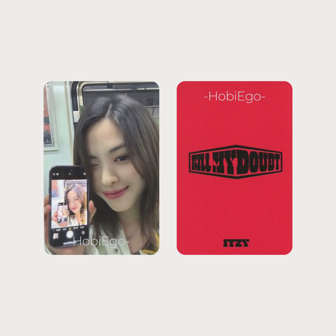 ITZY 7th Mini Album KILL MY DOUBT Aladin Photocards