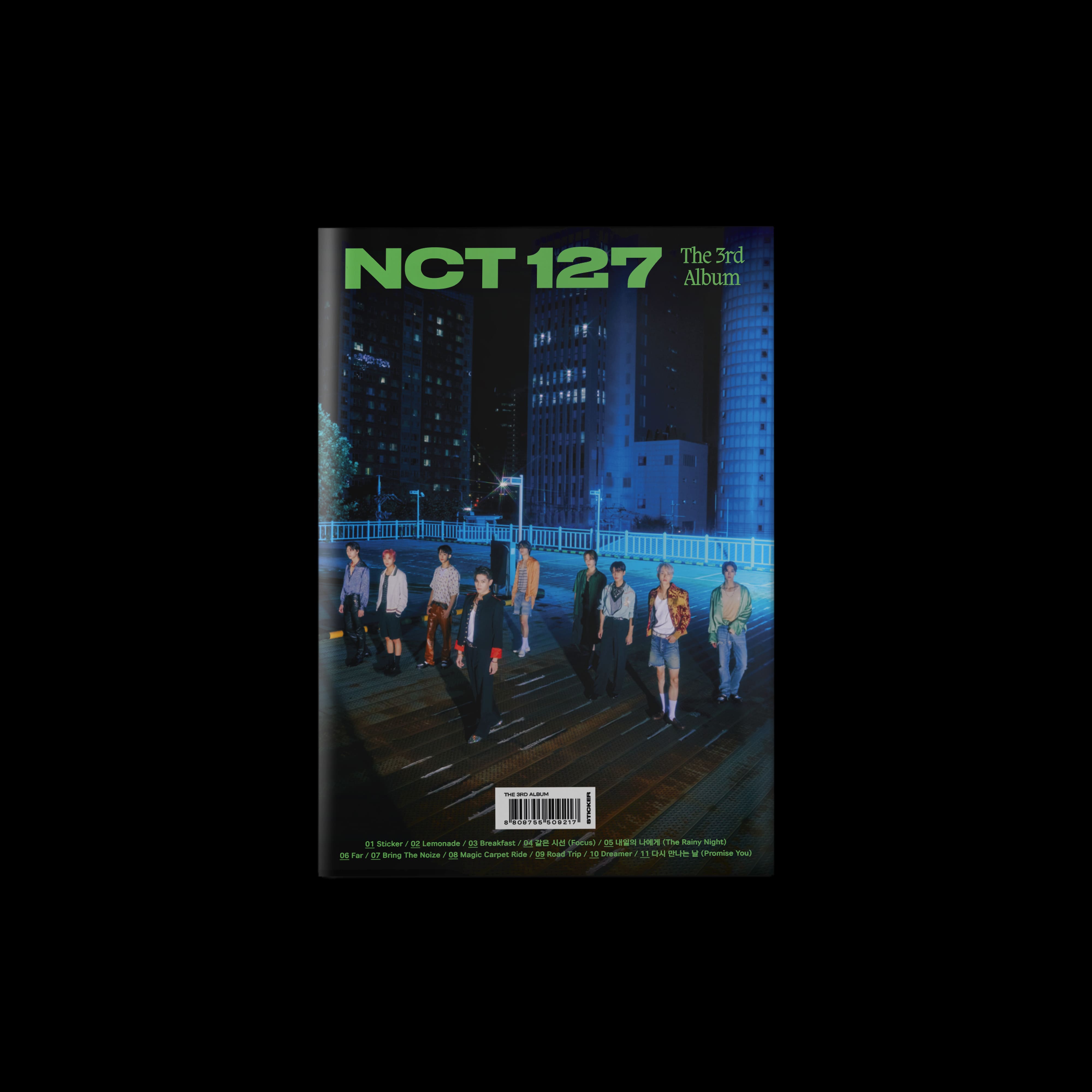 NCT 127 3rd Album Sticker (Seoul City Version)
