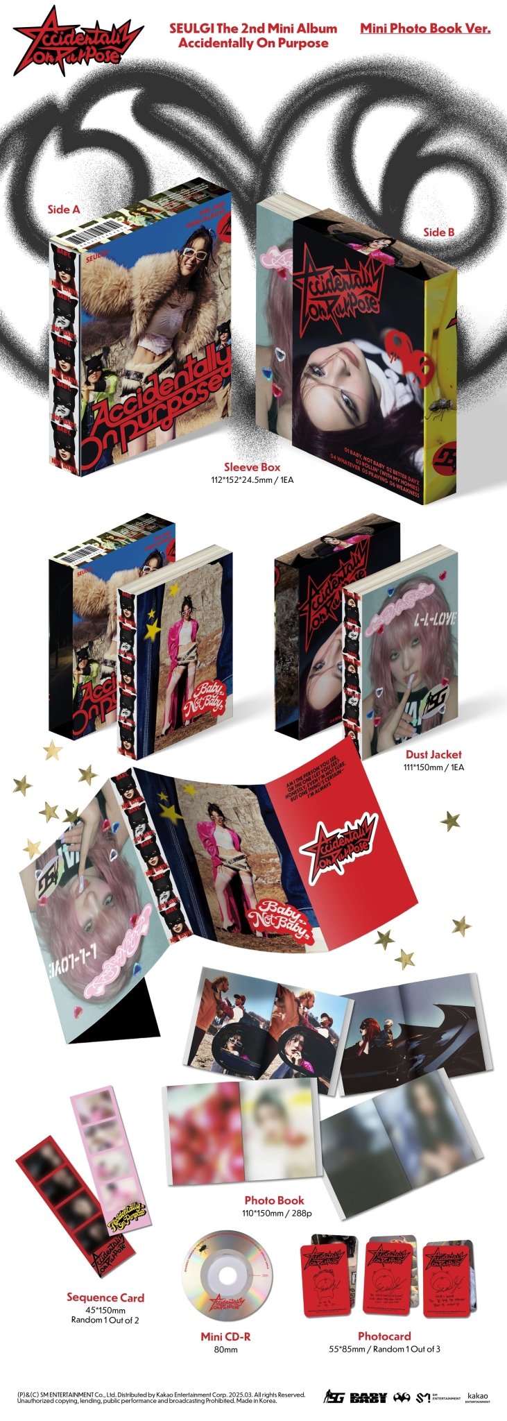 SEULGI 2nd Mini Album Accidentally On Purpose (Mini Photobook Version) – Photo Book ( / / ) | HobiEgo
