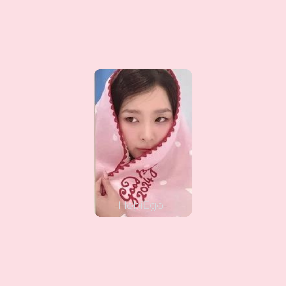 RED VELVET 2024 Pink Christmas Photocards