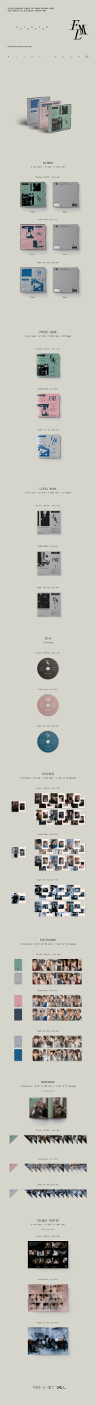 SEVENTEEN 10th Mini Album FML – album (Fallen Misfit Lost (GREEN) / / ) | HobiEgo