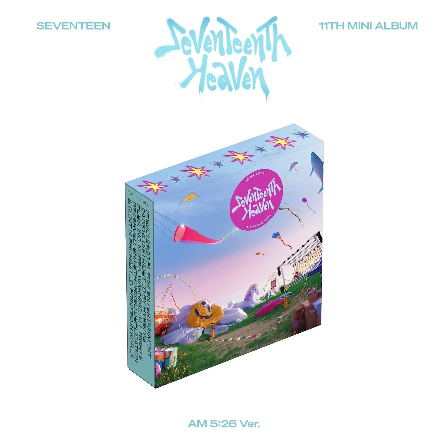 SEVENTEEN 11th Mini Album SEVENTEENTH HEAVEN – album (AM 5:26 (BLUE) / / ) | HobiEgo