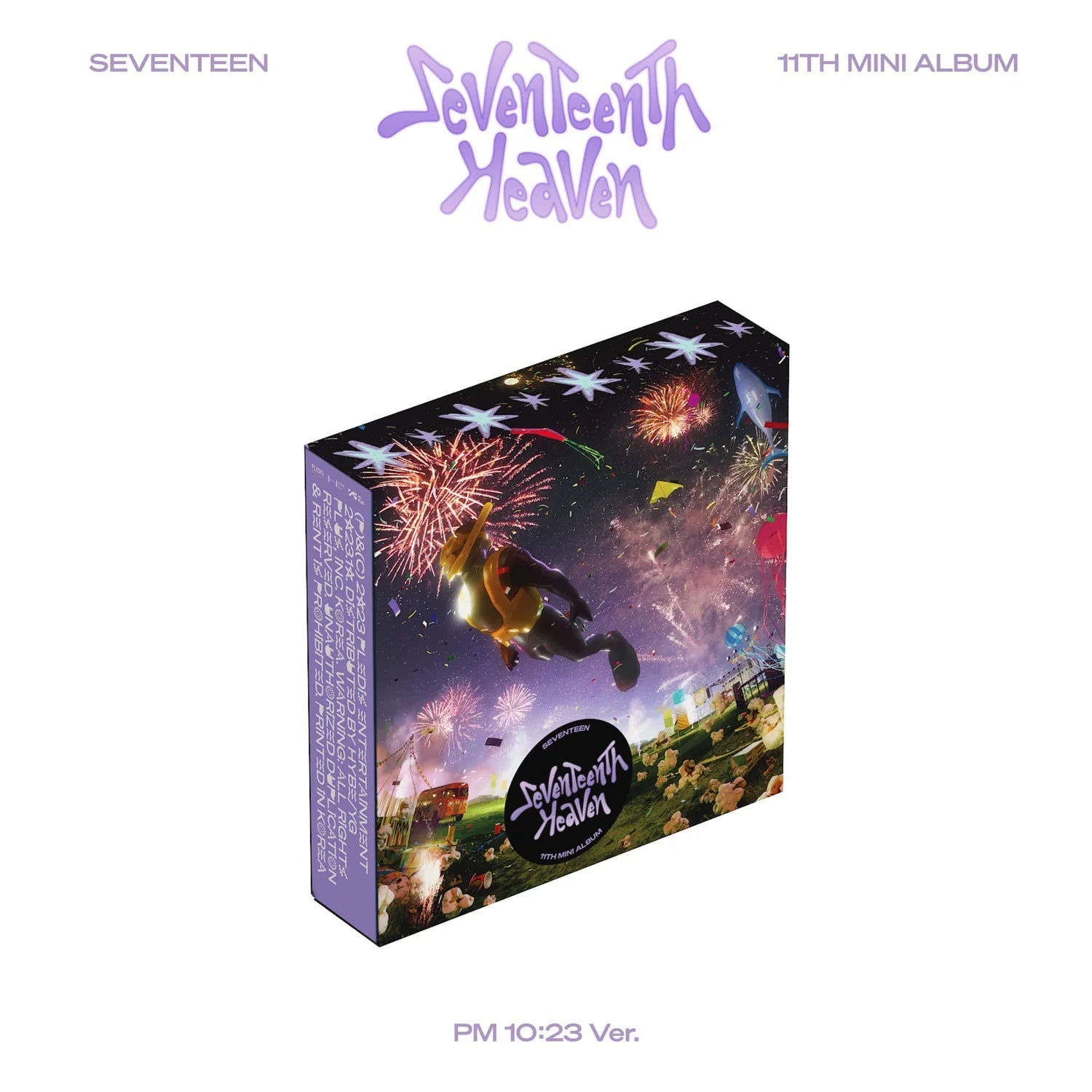 SEVENTEEN 11th Mini Album SEVENTEENTH HEAVEN – album (PM 10:23 (PURPLE) / / ) | HobiEgo
