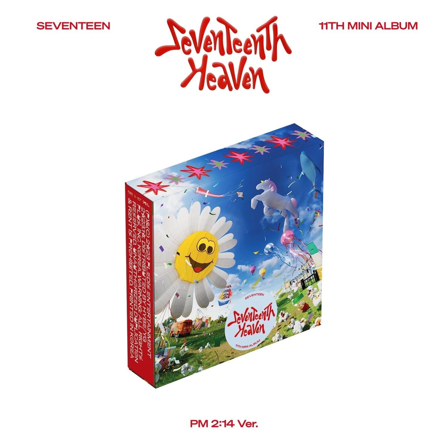 SEVENTEEN 11th Mini Album SEVENTEENTH HEAVEN – album (PM 2:14 (RED) / / ) | HobiEgo