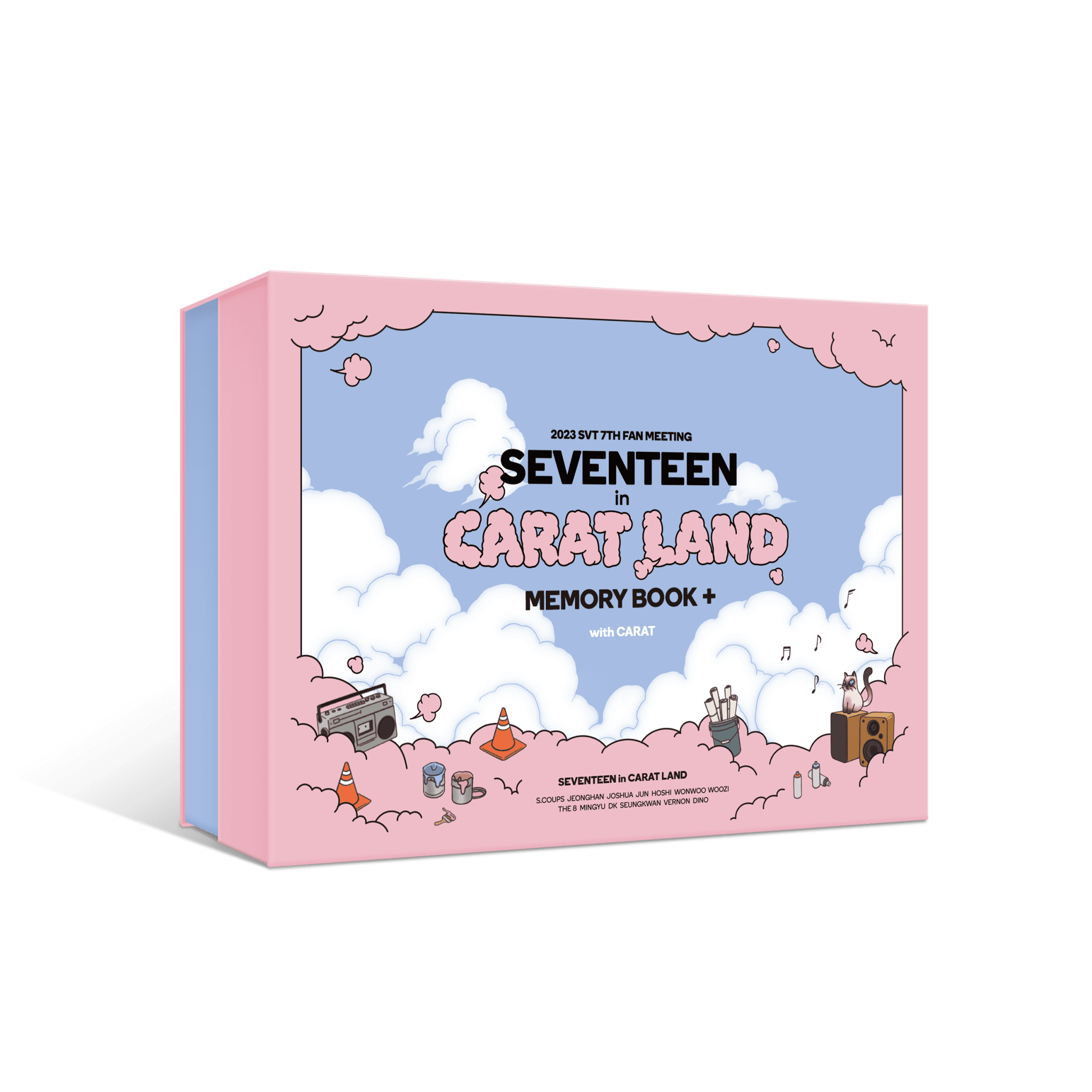 SEVENTEEN 2023 SVT 7th Fan Meeting SEVENTEEN in CARAT LAND Memory Book & Digital Code – album ( / / ) | HobiEgo