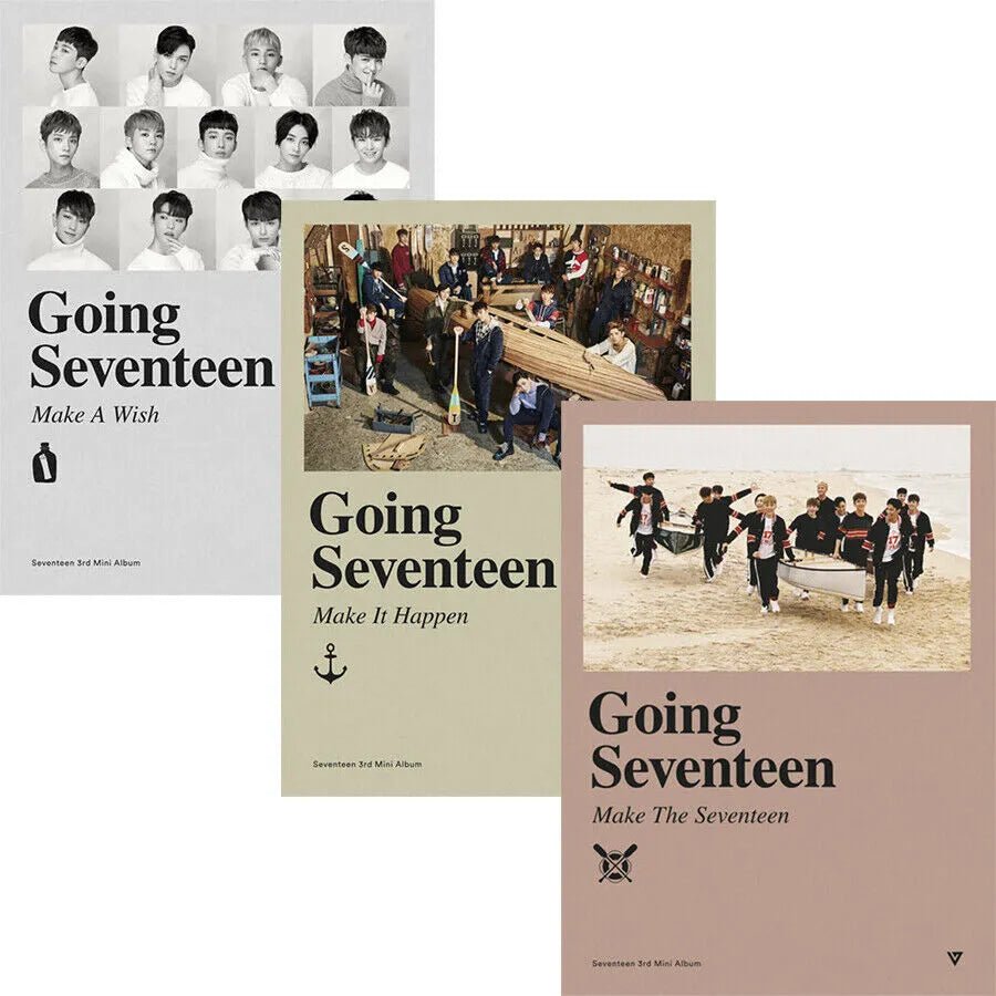 SEVENTEEN 3rd Mini Album Going Seventeen – album (Make A Wish / / ) | HobiEgo