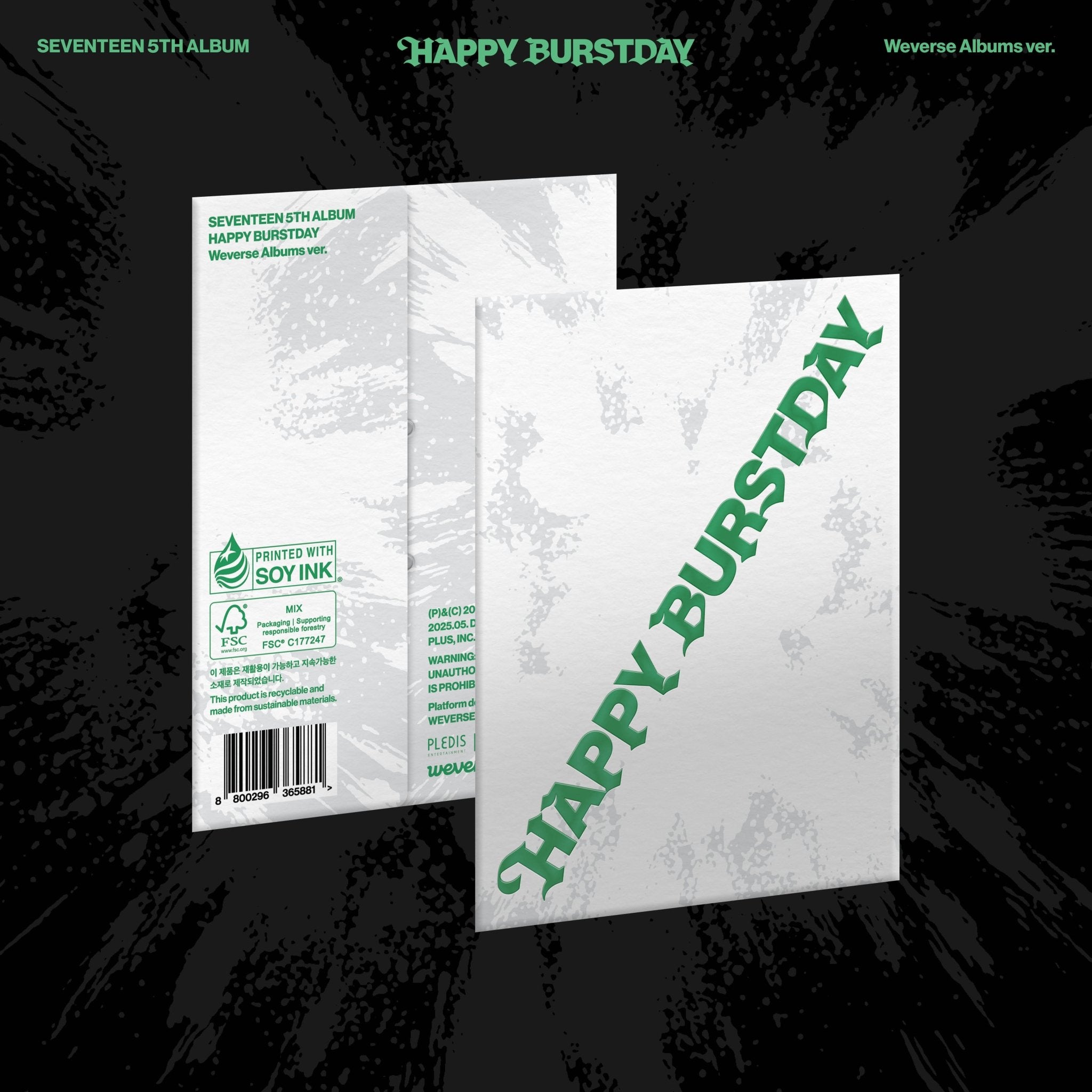 SEVENTEEN 5th Album HAPPY BURSTDAY (Weverse Album) – album ( / / ) | HobiEgo