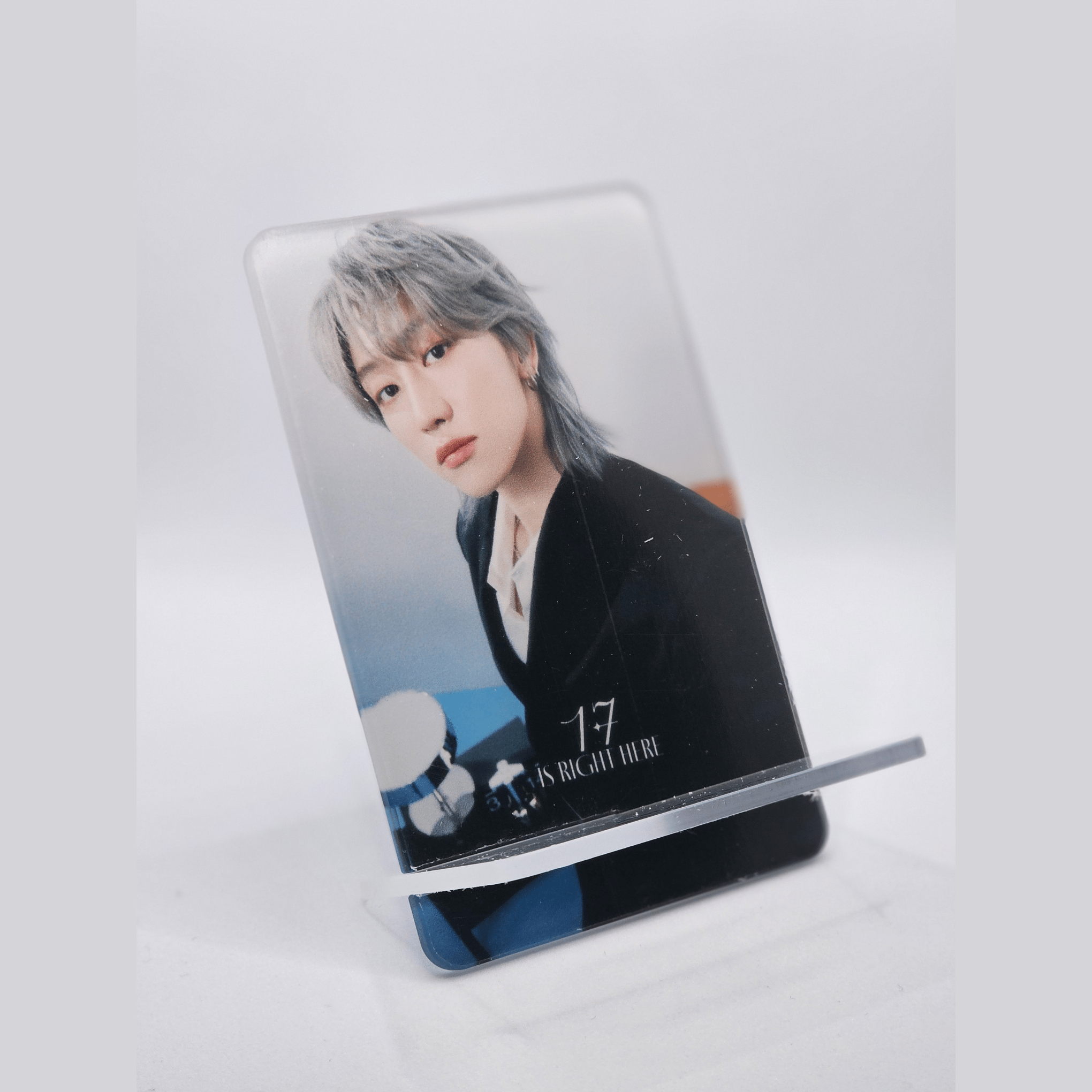 SEVENTEEN Best Album 17 IS RIGHT HERE Weverse Acrylic Stand – Photocards (The8 / / ) | HobiEgo