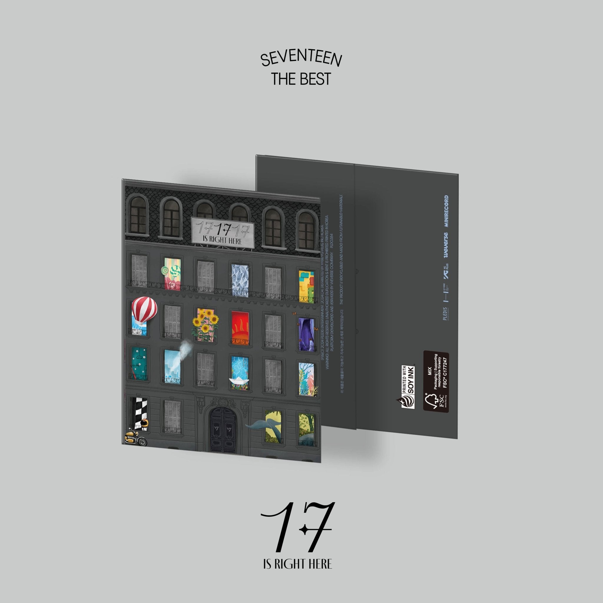 SEVENTEEN BEST ALBUM 17 IS RIGHT HERE (Weverse Albums Version) – album ( / / ) | HobiEgo