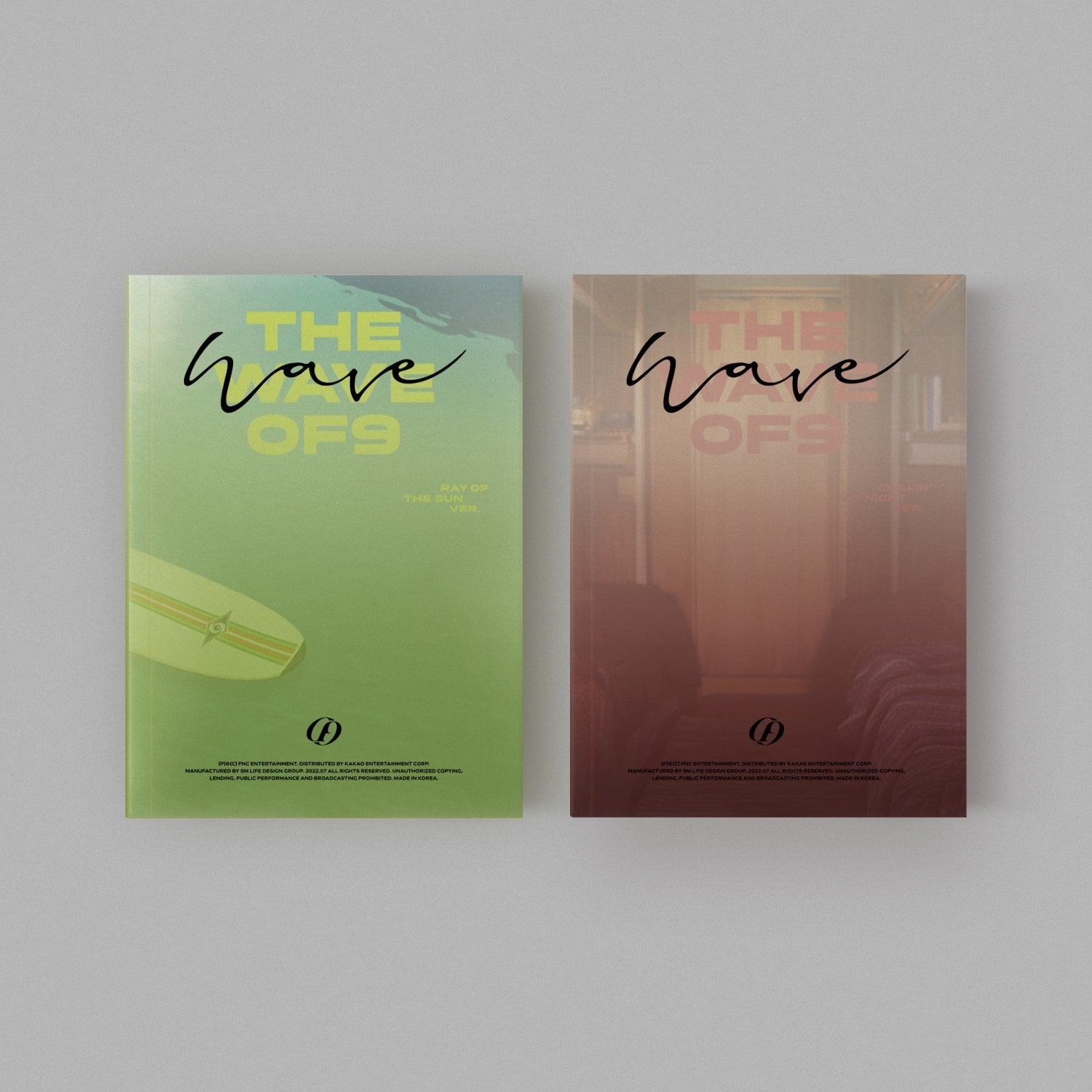 SF9 11th Mini Album THE WAVE OF9 – album (Ray Of The Sun (GREEN) / / ) | HobiEgo