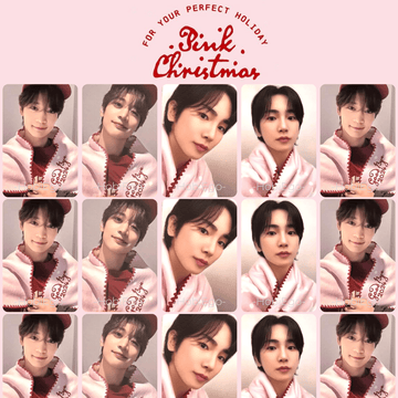 SHINEE 2024 Pink Christmas Photocards – photocard  (Key 1 / / ) | HobiEgo
