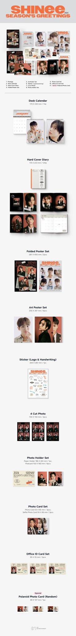 SHINee 2024 Season's Greetings – Season's Greetings ( / / ) | HobiEgo