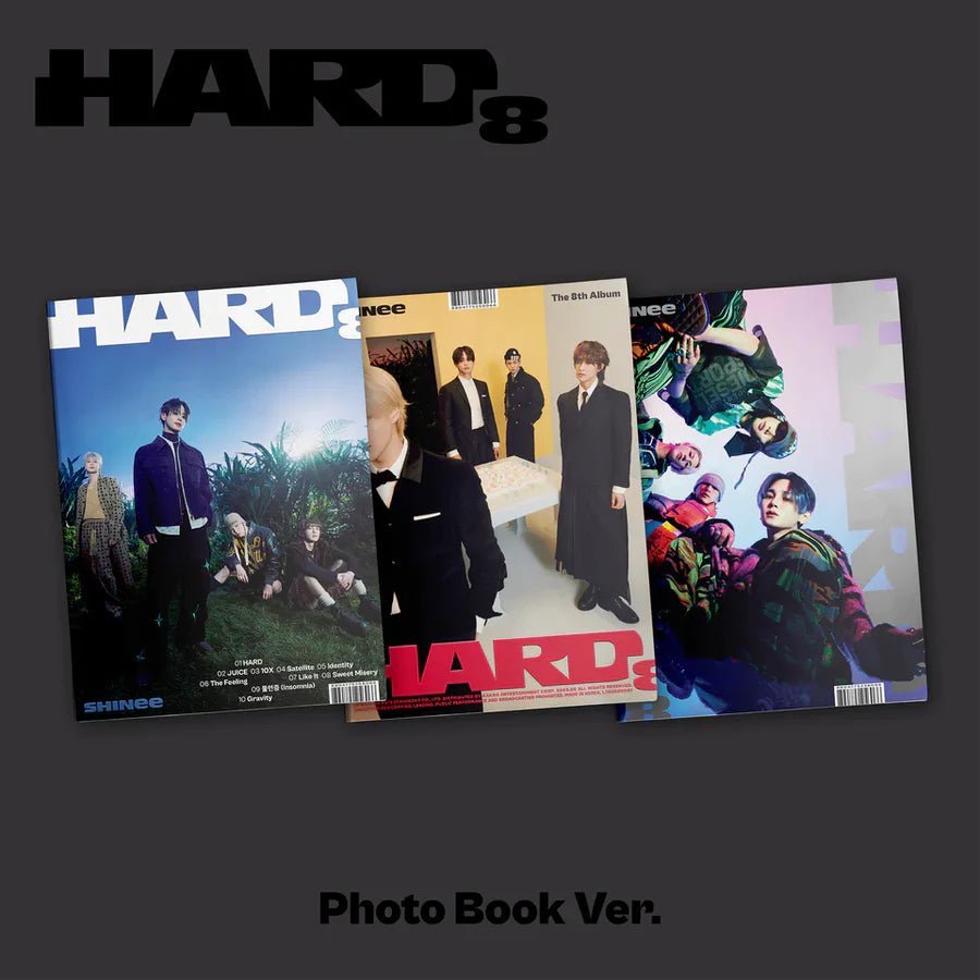 SHINee 8th Album HARD (Photobook Version) – Photo Book (RUNNER / / ) | HobiEgo