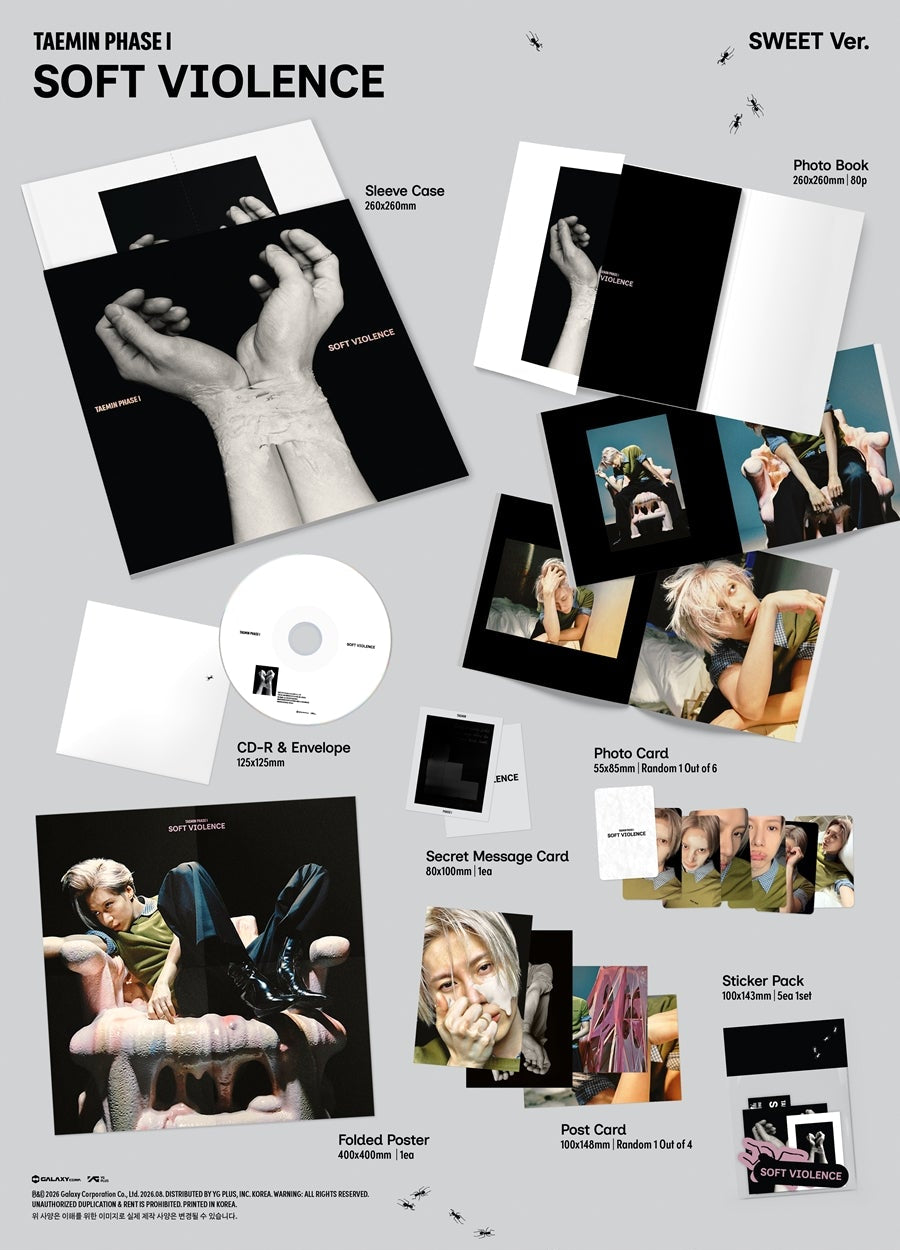 TAEMIN PHASE I : Soft Violence (PHOTO BOOK Version)