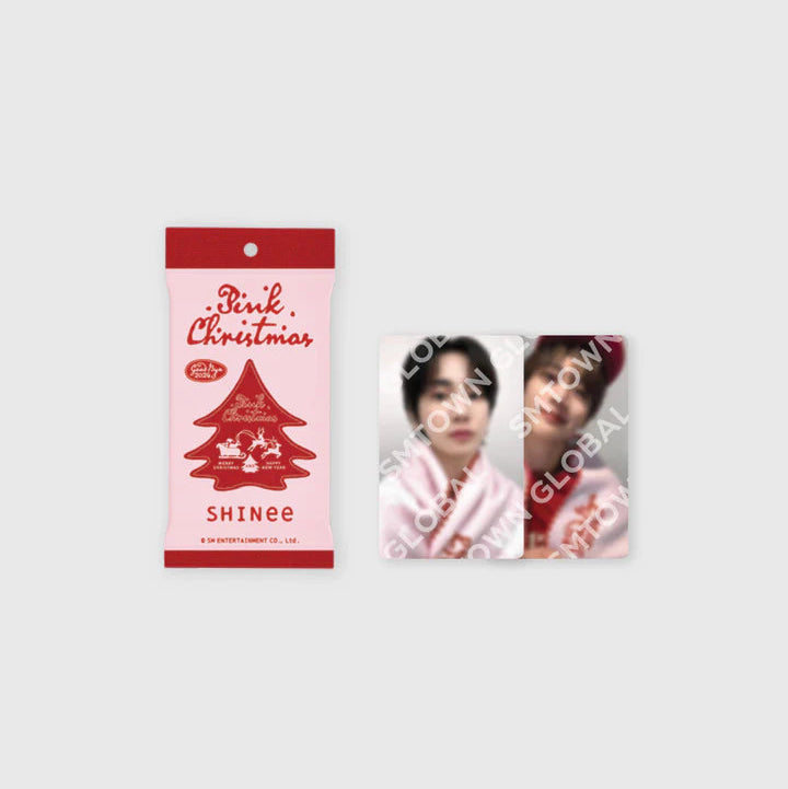 PRE-ORDER SHINEE 2024 Pink Christmas Random Photocard Pack