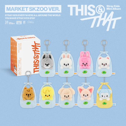 PRE-ORDER Stray Kids 10th Mini Album THIS & THAT MARKET SKZOO Version