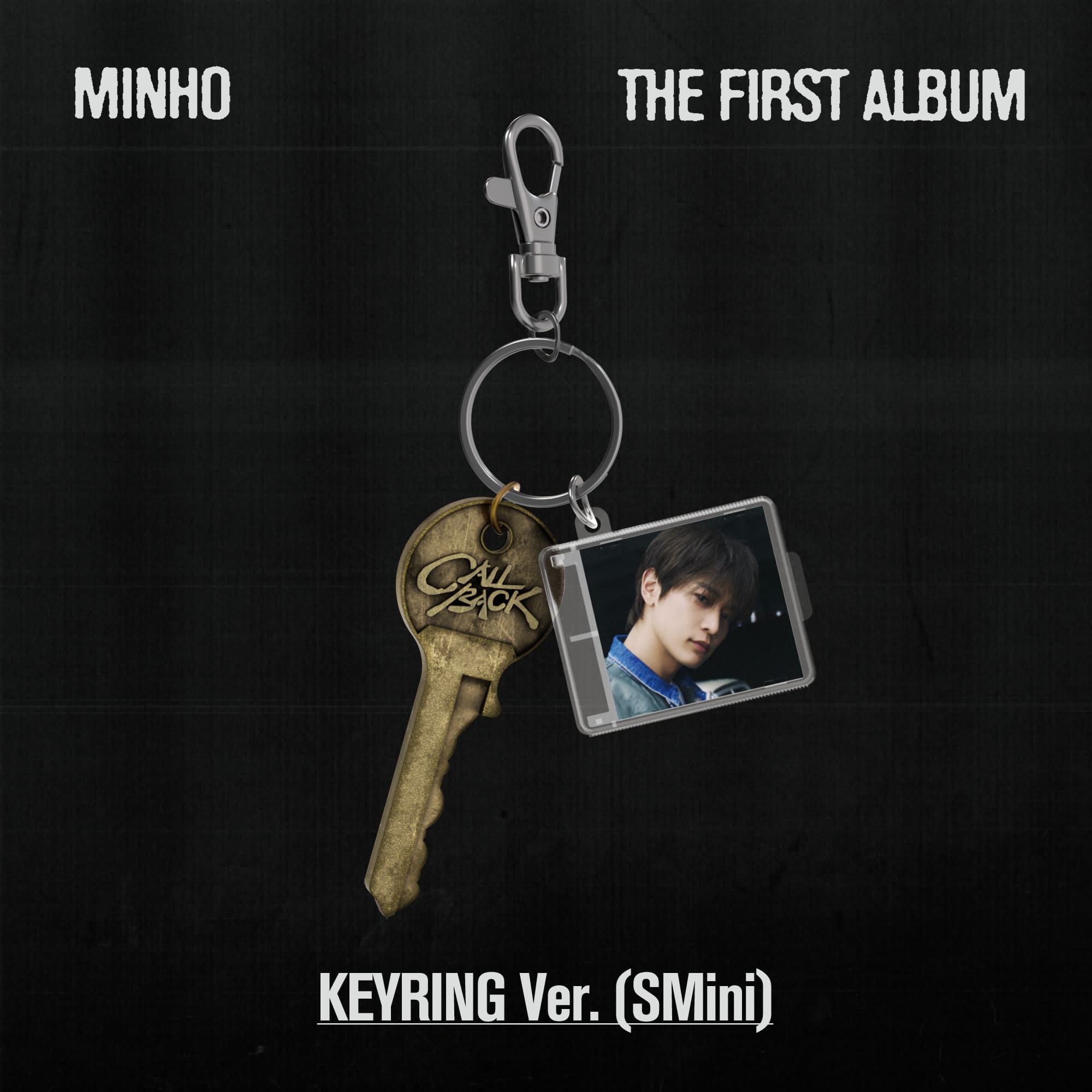 PRE-ORDER MINHO 1st Album CALL BACK Keyring Version (SMini)