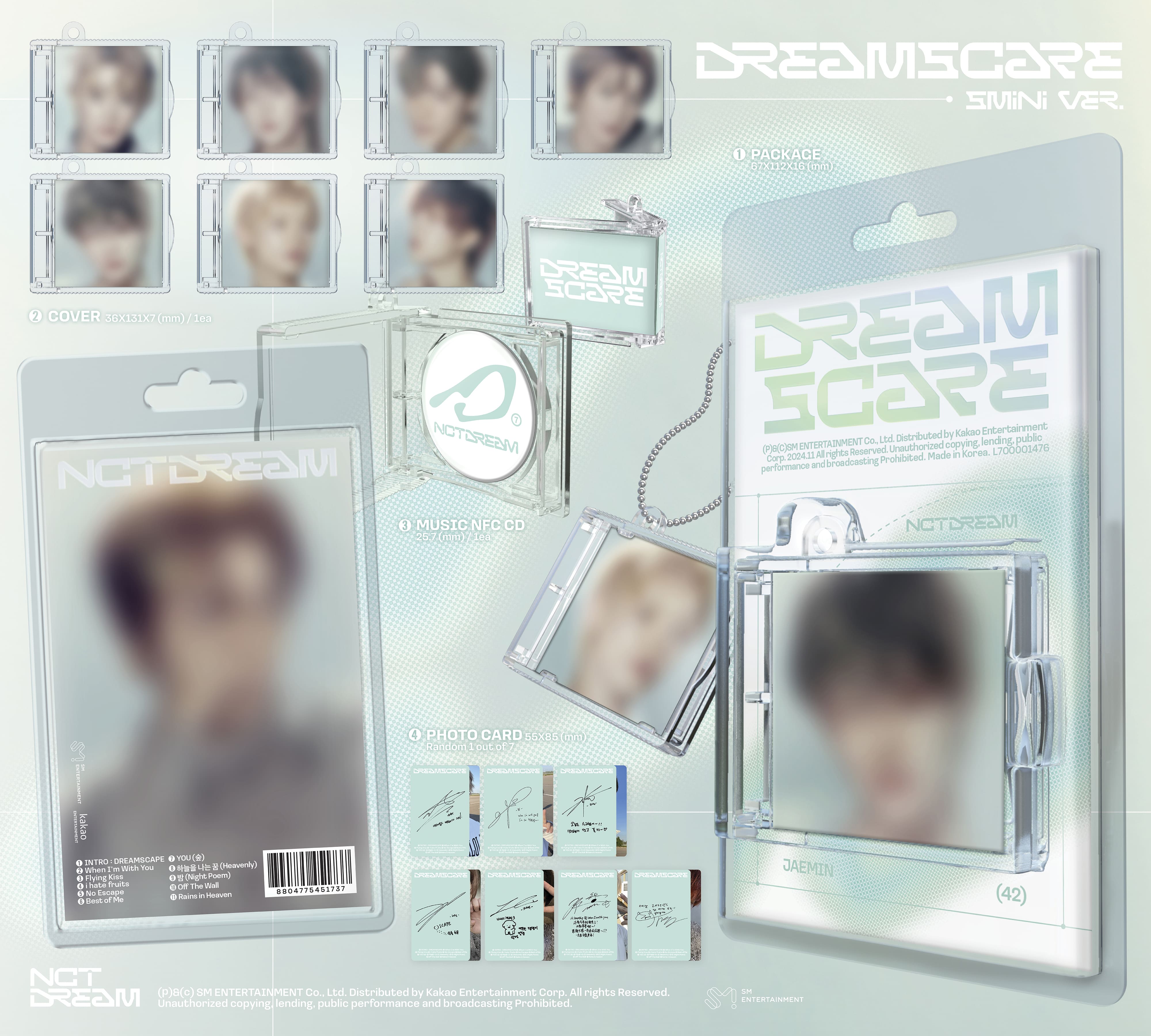 PRE-ORDER NCT DREAM 4th Album DREAMSCAPE (SMini Version) Random Member