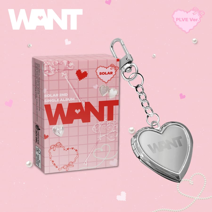 SOLAR 2nd Single Album WANT (PLVE Version) – album ( / / ) | HobiEgo