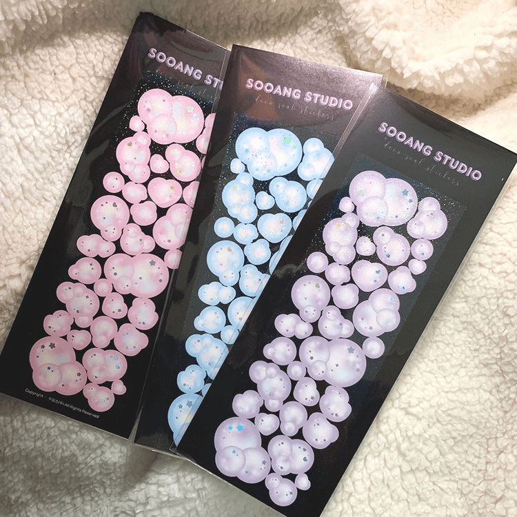 SOOANG Studio Bubble Bomb Sticker – Stickers (Pink / / ) | HobiEgo