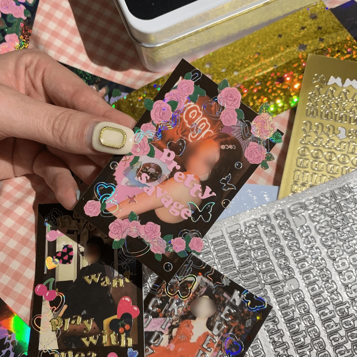 SOOANG Studio Butterfly Aurora Sticker – Stickers ( / / ) | HobiEgo